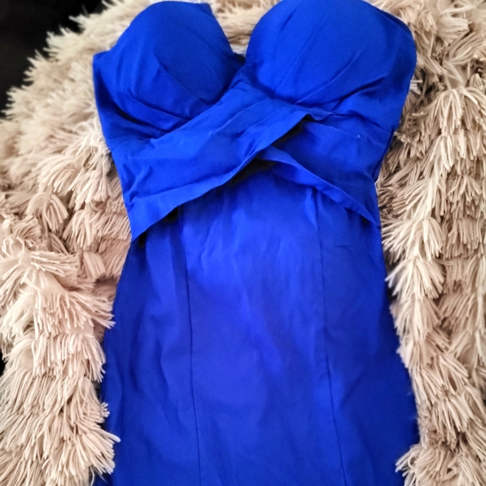 Juniors Strapless Mini Dress